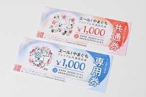 プレミアム共通商品券の画像