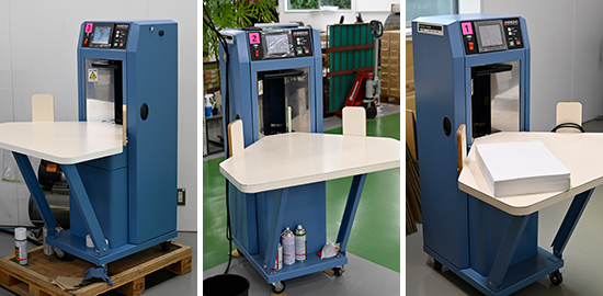 紙枚数計数機3台